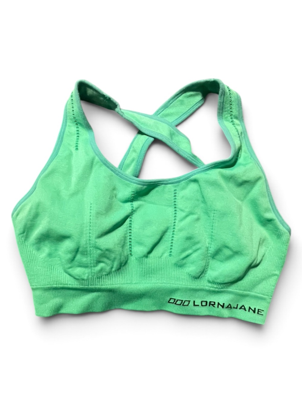 Lorna Jane Mint Green Seamless Sports bra Top